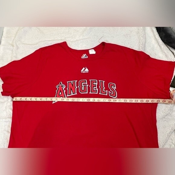 Women’s 4X Angels Mike Trout T-Shirt MLB Anaheim Los Angeles Baseball NWOT - Picture 6 of 7